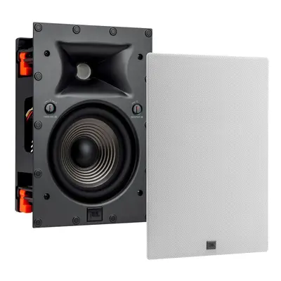 JBL STUDIO 6-6IW - dvoupásmový vestavný reproduktor, 6,5"- bílý - obdélník, 50 W RMS