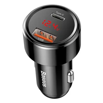 Nabíječka do auta Baseus Magic Series PPS Digital Display duální adaptér do automobilu USB-A QC 