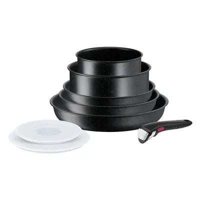 Sada nádobí Tefal Sada nádobí 8 ks Ingenio Black Stone L3998802