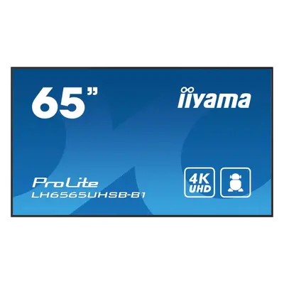 Velkoformátový displej 65" iiyama ProLite LH6565UHSB-B1