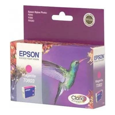 Cartridge Epson T0803 purpurová