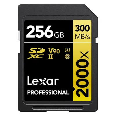 Paměťová karta Lexar SDXC Pro 2000X 256GB