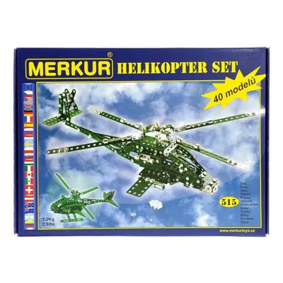 Stavebnice Merkur Sada helikoptér