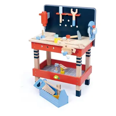 Dětské nářadí Tender Leaf Dřevěný ponk pro kutily Tool Bench