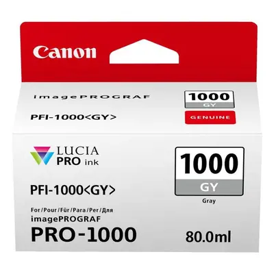 Cartridge Canon PFI-1000GY šedá