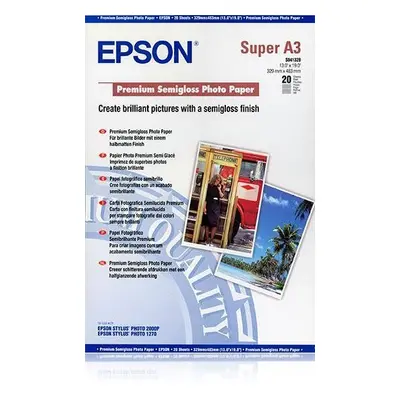 Fotopapír Epson Fotografický papír Premium Glossy A3 - 20 listů