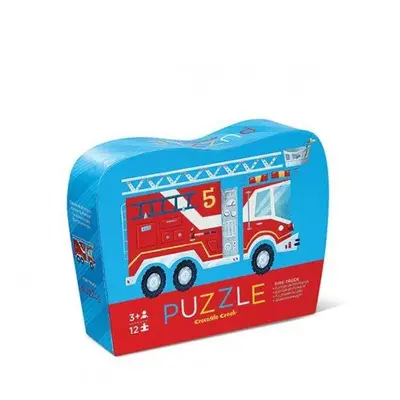 Puzzle Mini puzzle - Hasičský vůz (12 ks)