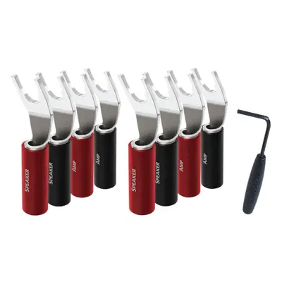 Audioquest SureGrip 100 spade silver (set 8 ks) - vidličky stříbrné