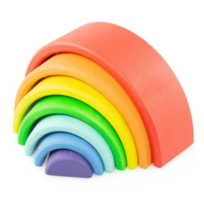 Vzdělávací sada Ulanik Montessori dřevěná hračka Rainbow Small