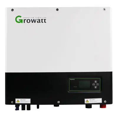 Solight měnič Growatt SPH10000TL3-BH 10kW, třífázový, hybridní, asymetrický