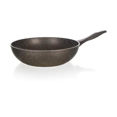 Wok BANQUET Pánev Wok s nepřilnavým povrchem Premium Dark Brown 28 x 7,8 cm