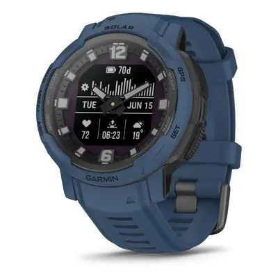 Chytré hodinky Garmin Instinct Crossover Solar Tidal Blue