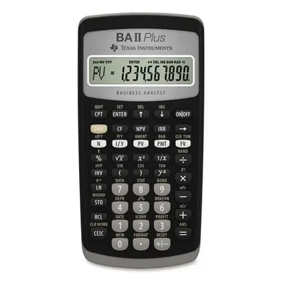 Kalkulačka TEXAS INSTRUMENTS TI BA II PLUS