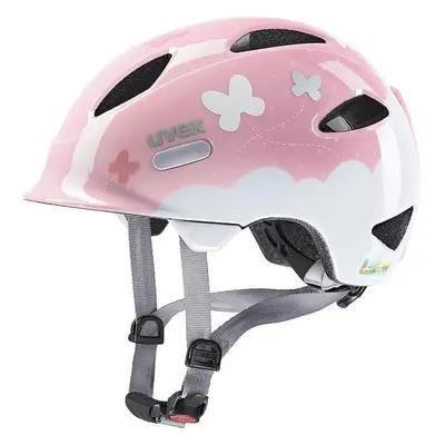 Helma na kolo Uvex oyo style butterfly pink 50-54 cm