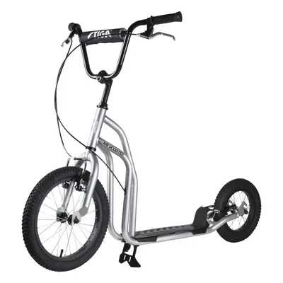 Koloběžka STIGA Air Scooter 16'', stříbrná