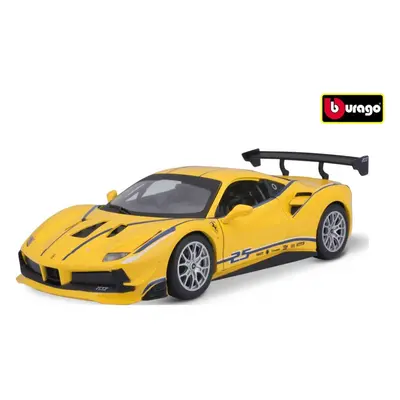 Bburago 1:24 Ferrari Racing 488 Challenge Yelow