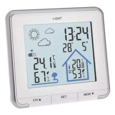 TFA 35.1153.02 - Domácí meteostanice s předpovědí počasí LIFE - bílá