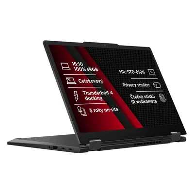 Notebook Lenovo ThinkPad X13 2-in-1 Gen 5 Black LTE