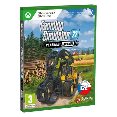 Hra na konzoli Farming Simulator 22: Platinum Edition - Xbox