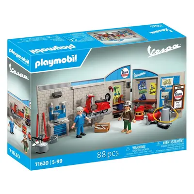 Playmobil 71620 Garáž Vespy z 60. let