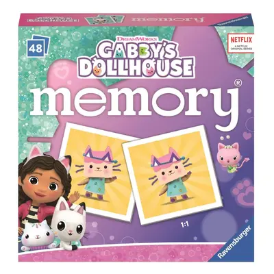 Pexeso Ravensburger 209569 Mini Pexeso Gabby's Dollhouse