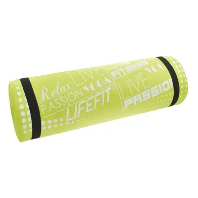 Podložka na cvičení Lifefit Yoga Mat Exclusiv plus zelená