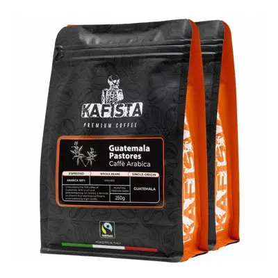 Káva Kafista "Guatemala Pastores" -Zrnková káva, 100% Arabica, espresso Káva, Pražená v Itálii 4