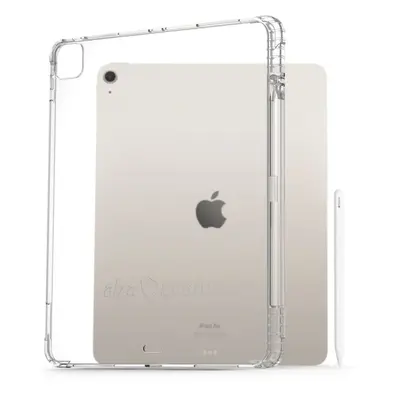 Pouzdro na tablet AlzaGuard Crystal Clear TPU Case pro iPad Air 12,9" 2024 a Apple Pencil