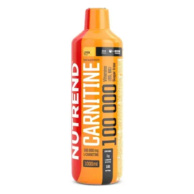 Spalovač tuků Nutrend Carnitine 100000, 1000ml, citron