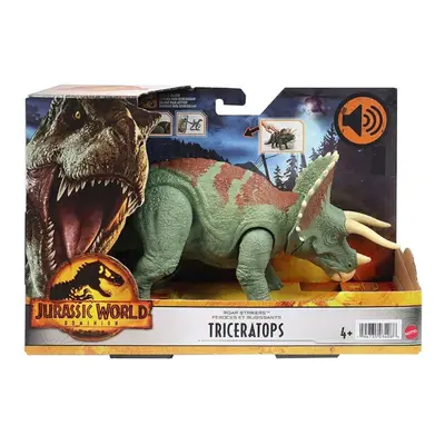 Mattel Jurský svět: Nadvláda Ohlušující útok TRICERATOPS