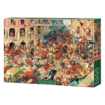 CASTORLAND Puzzle Art Collection: Býčí běh v Pamploně 3000 dílků