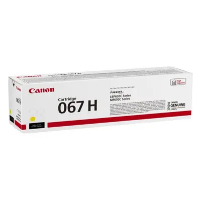 Toner Canon Cartridge 067H žlutý