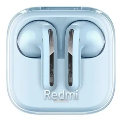 Bezdrátová sluchátka Xiaomi Redmi Buds 6 Active Transparent blue