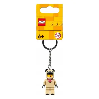 LEGO® Minifigurky 854158 Přívěsek na klíče – Chlapík v kostýmu buldočka