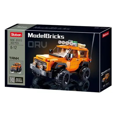 Stavebnice Sluban Model Bricks M38-B1013 Americký SUV vůz