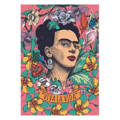 Puzzle Educa Puzzle Frida Kahlo: Viva la vida 500 dílků