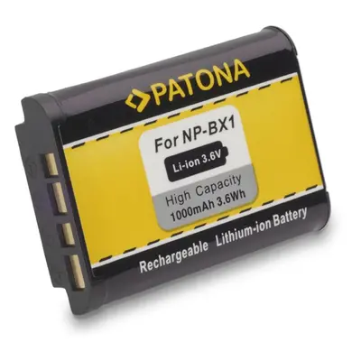 Baterie pro fotoaparát PATONA pro Sony NP-BX1 1000mAh Li-Ion