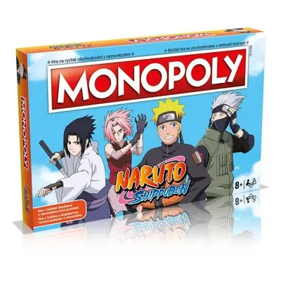 Desková hra Monopoly Naruto CZ/SK