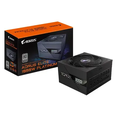 Počítačový zdroj GIGABYTE AORUS ELITE P1000W 80+ Platinum Modular PCIe 5.1