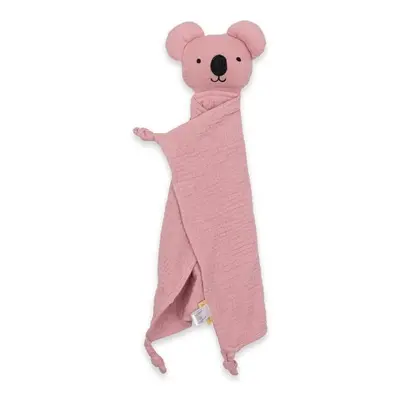 New baby Mušelínový kamarád na spaní Koala pink