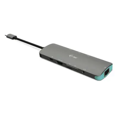 Replikátor portů i-tec USB-C Metal Nano Docking Station 4K HDMI LAN, Power Delivery 100W