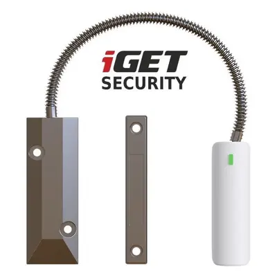 Detektor iGET SECURITY EP21 - bezdrátový magnetický senzor vrata a železné dveře pro alarm iGET 