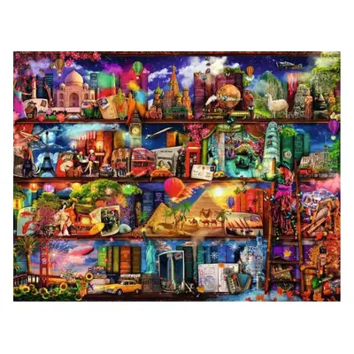 RAVENSBURGER Puzzle Svět knih 2000 dílků