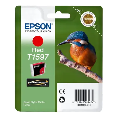 Cartridge Epson T1597 červená