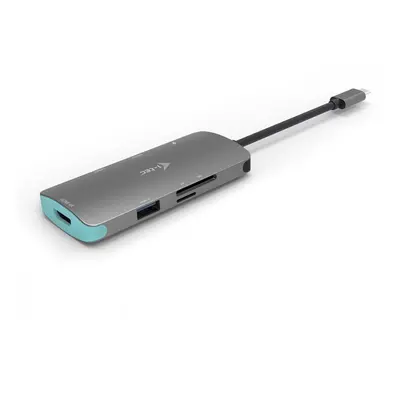 Replikátor portů i-tec USB-C Metal Nano Dock 4K HDMI, Power Delivery 100W