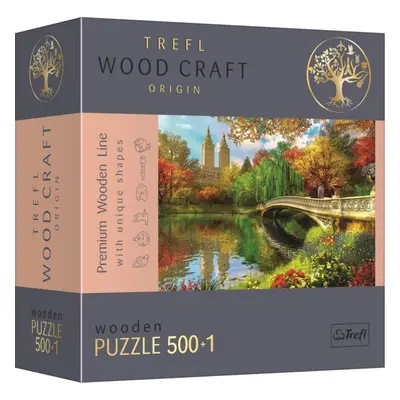 Puzzle Trefl Wood Craft Origin puzzle Central Park, Manhattan, New York 501 dílků