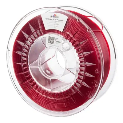 Filament Filament Spectrum Premium PET-G 1.75mm Transparent Red 1kg