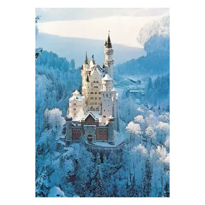 RAVENSBURGER Puzzle Zimní Neuschwanstein 1500 dílků