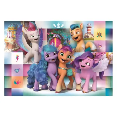 CLEMENTONI Puzzle My Little Pony: Veselá parta MAXI 104 dílků