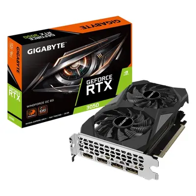 Grafická karta GIGABYTE GeForce RTX 3050 WINDFORCE OC 6G